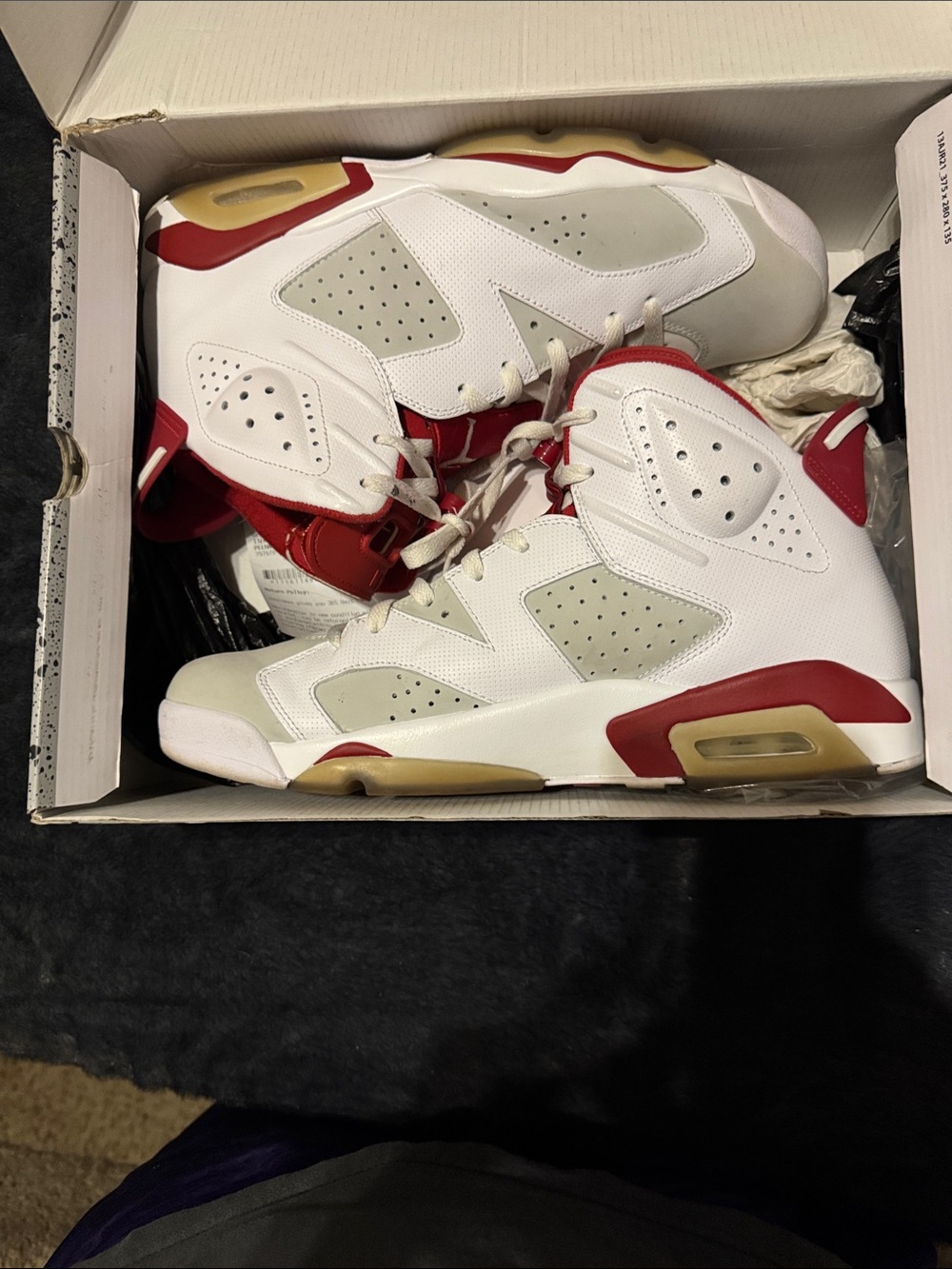 Jordan 6 retro 2017 drop like new condition men’s size 14